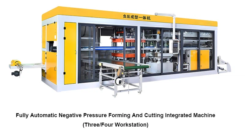 Negative pressure plastic sheet vacuum forming machine Negative pressure plastic sheet vacuum forming machine